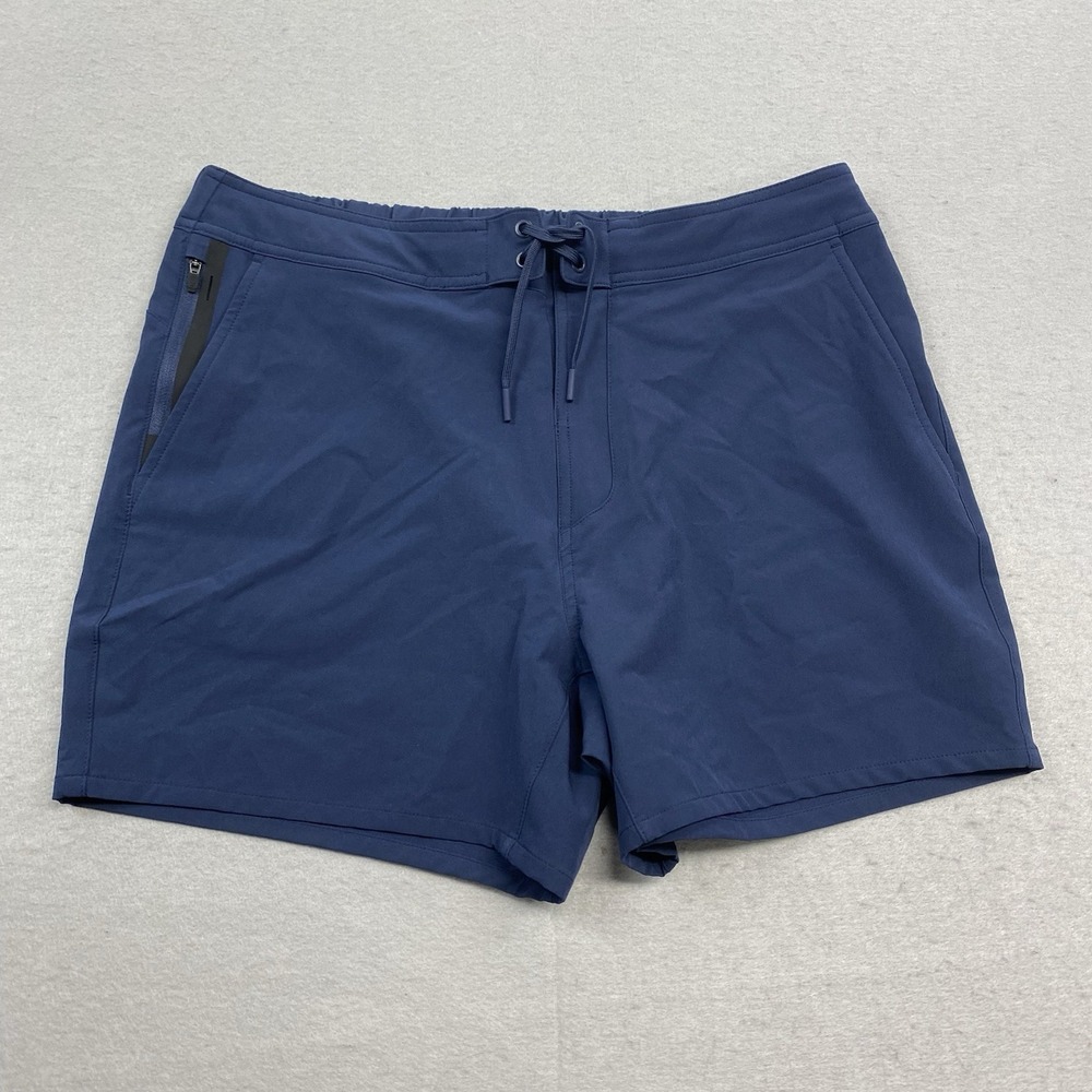 Ten Thousand Shorts Mens Large blue The Foundation Short Elastic Waist Training
